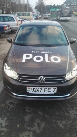 Проекты. Тест-драйв Volkwagen Polo Sedan